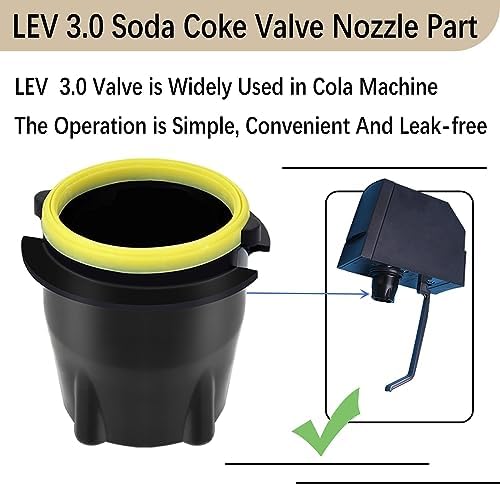 8pcs LEV Coke Soda Valve 3.0 Nozzle Part Model 28545,For Coke Machine Outer Valves Repair or replacement. (8)