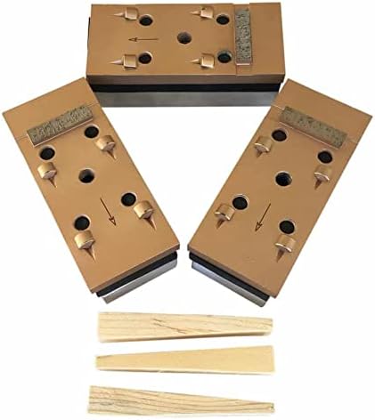 Diamond Grinding Blocks for Concrete Grinding, Set of 6, PCD Segments
