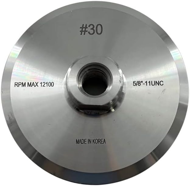 4" Hybrid Cup Wheels for Porcelain and Glass, Wet Only, #30 Grit