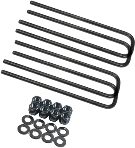 BSTBSSP 929-781 Rear Square U-Bolts for Dodge Ram 2500 3500
