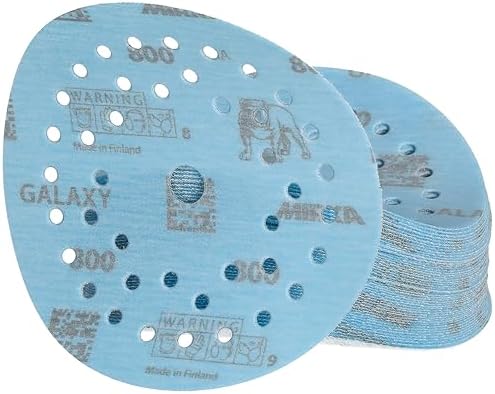 Mirka Galaxy Multifit Sandpaper 5 inch Grit 800 50 Discs
