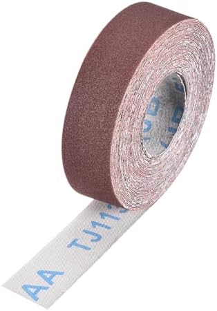 Sandpaper Roll 1Inch 26FT 180Grit Aluminum Oxide Emery Cloth Roll
