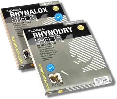 Indasa White Line Sanding Sheets 9 X 11 50 Sheets (3-40)