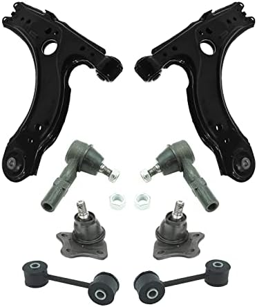 TRQ Front Steering & Suspension Kit Ball Joint Control Arm Sway Bar