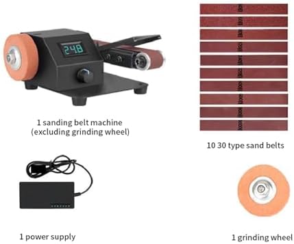 Mini Belt Sanding Machine Compact Belt Sander for DIY and Small Projects