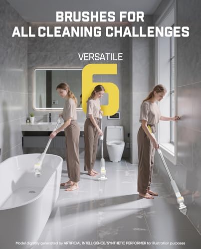 Fanttik Flip G9 Pro Electric Scrubber, VoltiPulse Motor, for Bathroom