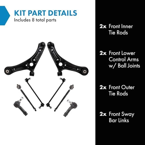 TRQ Front Steering & Suspension Kit