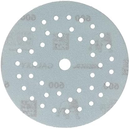 Mirka Galaxy Multifit Sandpaper 5 inch Grit 600 50 Discs Pack