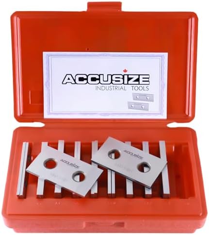 Accusize Precision Parallel Set 1/8 in x 3 in, 10 Matched Pairs