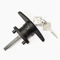 T-Handle for ARE Pickup Truck Camper Shell Door with 2 Keys