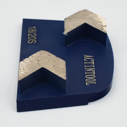 Double Arrow Segments Diamond Grinding Disc for Lavina Edco Walkbehind Floor Grinder (Pack of 3)