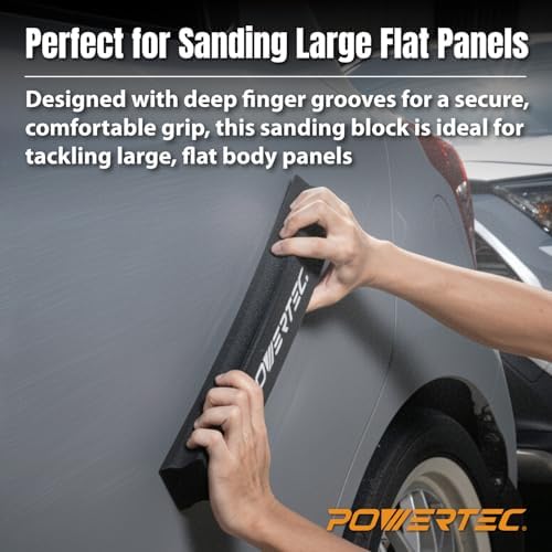 POWERTEC 16" PSA Sanding Block for Adhesive Sandpaper (72561)