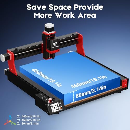 Twotrees TTC450 Pro All-Metal CNC Router Machine with NEMA 57 Stepper Motor