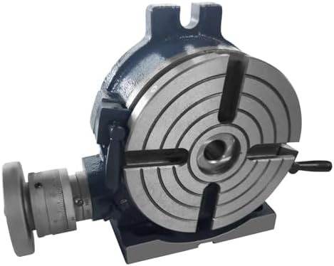 Rotary Table 6inch Horizontal Vertical Dividing Plates for Milling Machine Rotary Table Milling Vice Vise Machine Tools