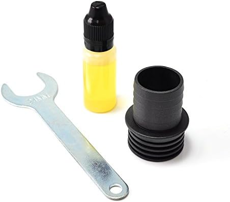 PROMA-X AIR 910-0600M15 6 inch Pneumatic Random Orbital DA Sander w/Vacuum Assist, 15 Hole Hook & Loop Pad, 3/16 inch Orbit