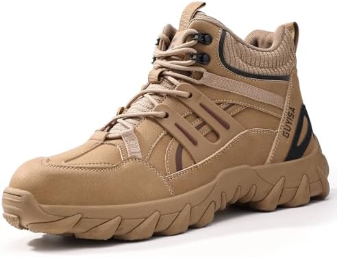 Steel Toe Boots for Men Work Indestructible Safety Boots
