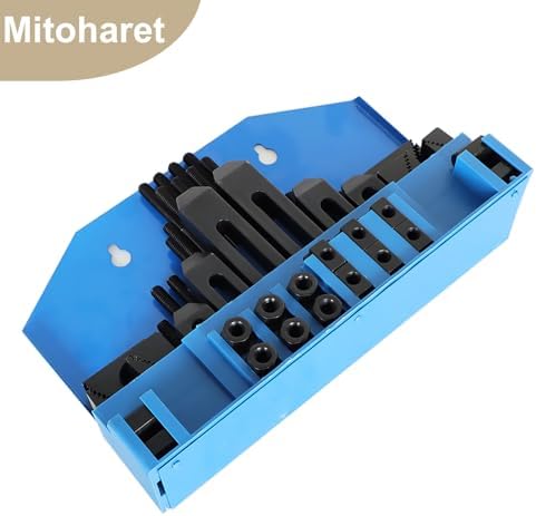 58 Pc 1/2 Inch T-Slot Hold Down Clamp Clamping Kit