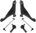 TRQ Front Steering & Suspension Kit Control Arm with Ball Joint Sway Bar
