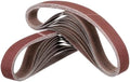 18 Pcs Sanding Belt, 1-1/8 x 21 Inch 40/80/120/150/240/400 Grit