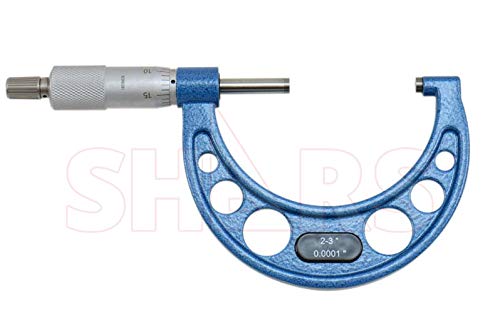 Shars 0-4" x 0.0001" Outside Micrometer Set (4 pcs) 303-2652N L)