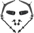 TRQ Front Steering & Suspension Kit Control Arm with Ball Joint Steering