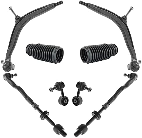 TRQ Front Steering & Suspension Kit Control Arm with Ball Joint Steering