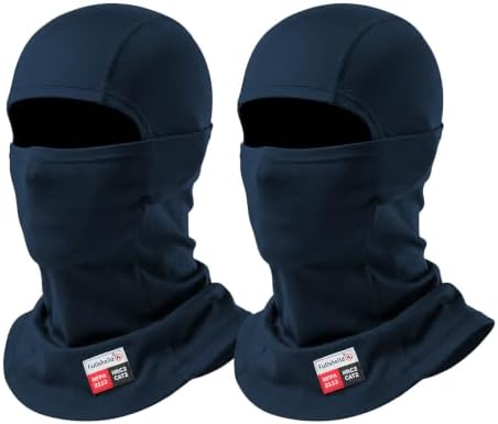 Fullsheild FR Balaclava CAT2 7oz Flame-Retardant Cotton Face Mask, NFPA2112