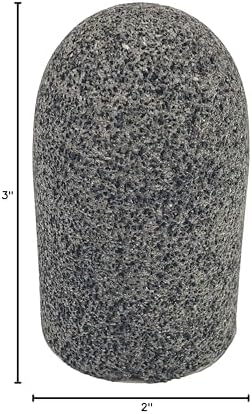 Weiler 68329 TIGER AO TYPE 18R Round Tip Portable Grinding Plug, A24-R, 2" X 3" X 5/8-11, (Pack of 12)