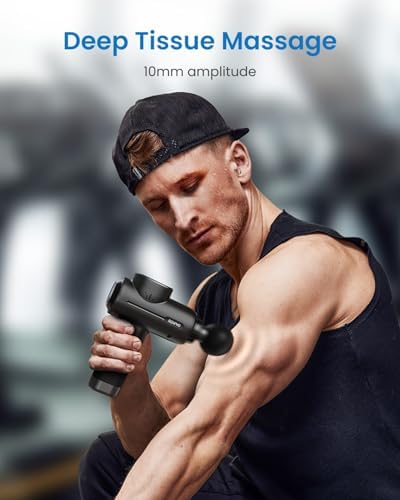 RENPHO Active+ Massage Gun, App-Controlled Guided Courses, Bluetooth