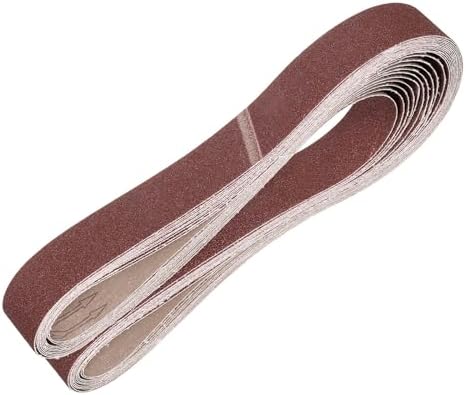 HARFINGTON 2 x 72 Inch Sanding Belts, 20 Pcs 40 Grits Aluminum Oxide