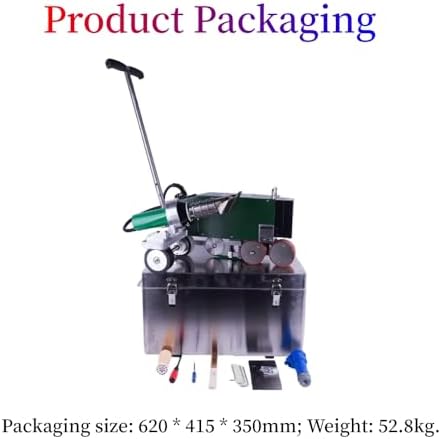 230V 4200W TPO Waterproof Coil Hot Air Welding Machine Roof PVC Edge Sealing Electric Fusion Welding Automatic Crawling Welder Membrane Edge Welding 40mm