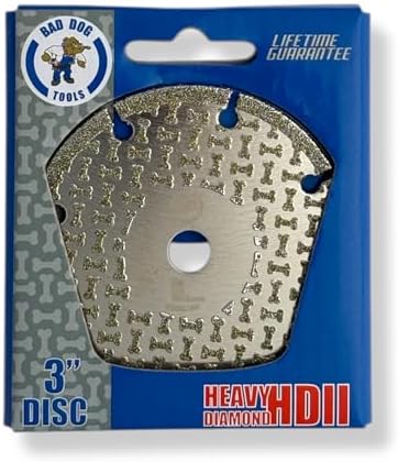 Bad Dog Tools 3" Endless HDII Multipurpose Cut/Grind Diamond Wheel