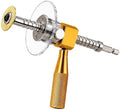 1-1/4" PVC Inside Pipe Cutter Internal Cutting Tool, Diamond Wheel Grinding Disc for Precise Internal PVC Cuts, Metal Guide and Adjustable Depth Control，Yellow