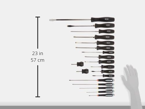 Williams JHW100P-19MD 19 Piece Endurogrip and Supertorque Premium Mixed Screwdriver Set