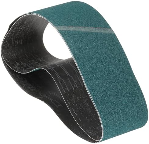 2 Pcs Sanding Belt 6 x 48 Inch 80 Grit Zirconia
