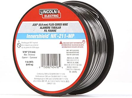 Lincoln Electric MIG Welding Wire, NR-211-MP, .035, Spool, Model: ED030584 (Pack of 3)