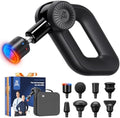BOB AND BRAD D6 Pro Max+ Massage Gun with Heat and Cold, Powerful Deep Tissue Percussion Massager with 16mm Amplitude, Professional Muscle Massager Gun for Athletes, Quiet Electric Handheld Massager