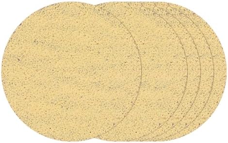 10Pcs Sanding Discs 1In 120Grit Hook and Loop Sandpapers Yellow