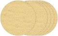 10Pcs Sanding Discs 1In 120Grit Hook and Loop Sandpapers Yellow