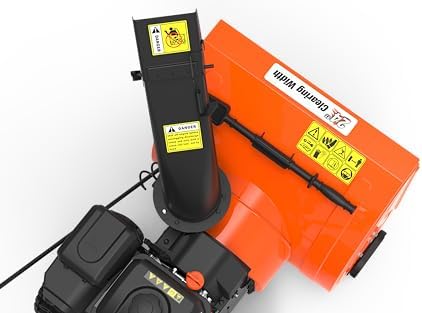Yard Force YF24-DS21-GSB3 Two-Stage Gas Snow Thrower, 212cc Engine, 24 in.