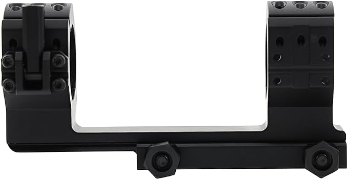 Wheeler 1 Piece Pic Rail Cantilever Scope Mounts with Integrated Anti-Cant Indicator for Leveling, Shooting and Gunsmithing