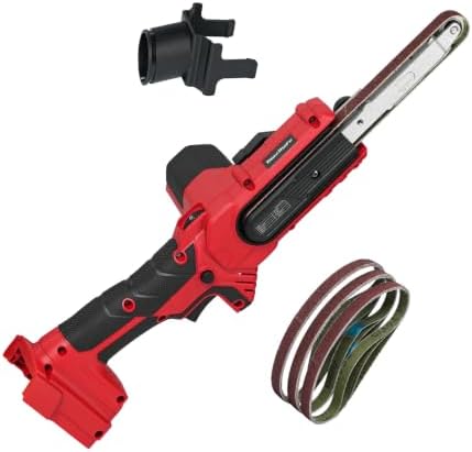 Cordless Bandfile Sander Belt Sander Compatible with Milwaukee 18V Battery