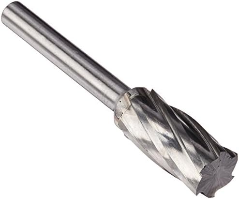 Drill America SA-5NF Carbide Burr/Rotary File Cylindrical None-Ferrous for Aluminum 1/2" Dia. x 1" Cut Length with 1/4" Shank and 2-1/2" Overall Length, DUL Series