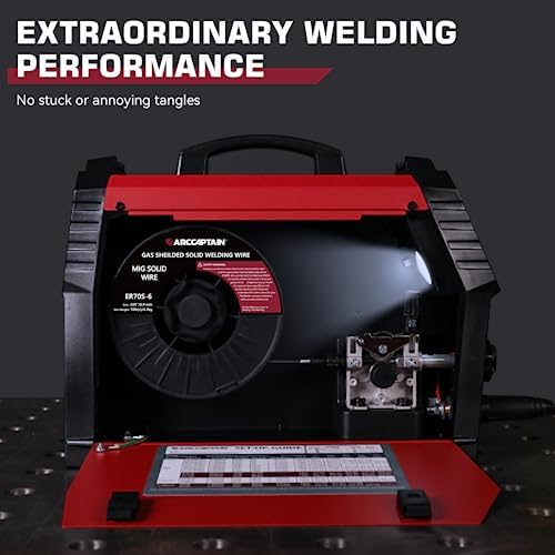 ARCCAPTAIN MIG Welding Wire ER70S-6 .035" 10LB x 2