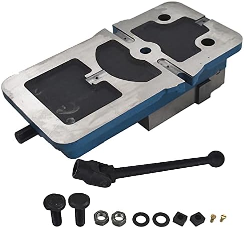 6In x 5.9In CNC Milling Machine Vise Lockdown Bench Vise, Without Base Clamp Vise, High Precision Clamping