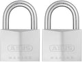 ABUS 75IB/50 Stainless Brass Lock with 2 Keys for Outdoor, Storage, Gate