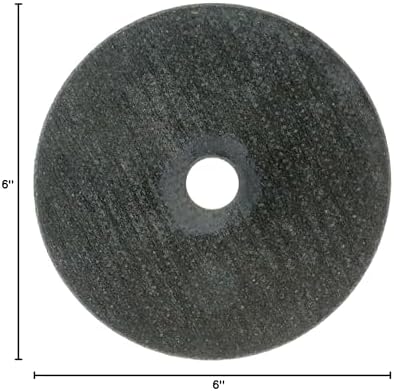 Weiler 56273 6 Inch Cutting Wheel, Wolverine AO Steel/Metal Fast Cutting, .045" A60T Type 1 7/8" Arbor, Pack of 25