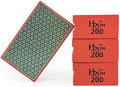 Diamond Hand Polishing Pad Diamond Sanding Block Foam Backed Diamond Sponge Sanding Pads for Wet or Dry Grinding polishing for Granite Marble Stone Tile Glass Ceramic (4, 200# Cubic)