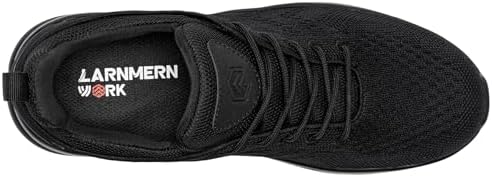 LARNMERN Men Chef Shoes Non Slip Work Waterproof Slip-on