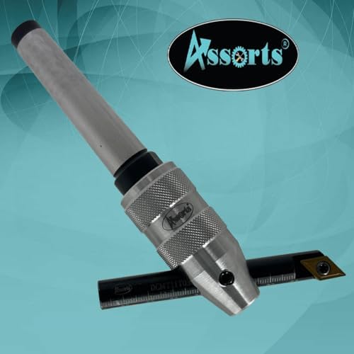 New Develop Fly Cutter with MT2 Shank & Indexable Boring Bar – Includes 10 PCS DCMT 11T304 Inserts, T-15 Key & Plastic Case | Perfect for Facing & Boring | Watch Working Video for Details